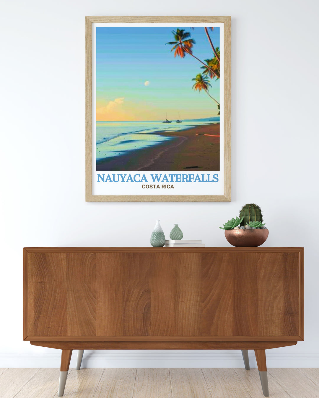 Experience the serenity of Costa Ricas Dominical Beach with this elegant wall art print perfect for creating a peaceful retreat in your home this stunning poster is a great addition to any room and makes a thoughtful Costa Rica gift for friends and family