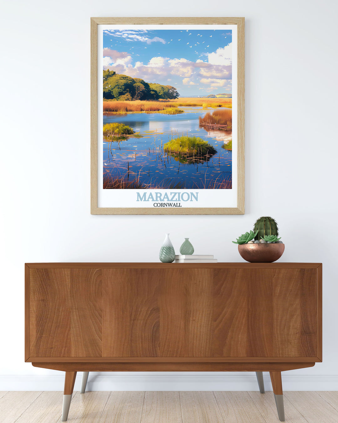 Celebrate the charm of Marazion Marsh with our stunning Cornwall art prints ideal for anyone looking to enhance their home decor with coastal elegance these prints showcase the iconic St Michaels Mount and the serene beauty of Marazion