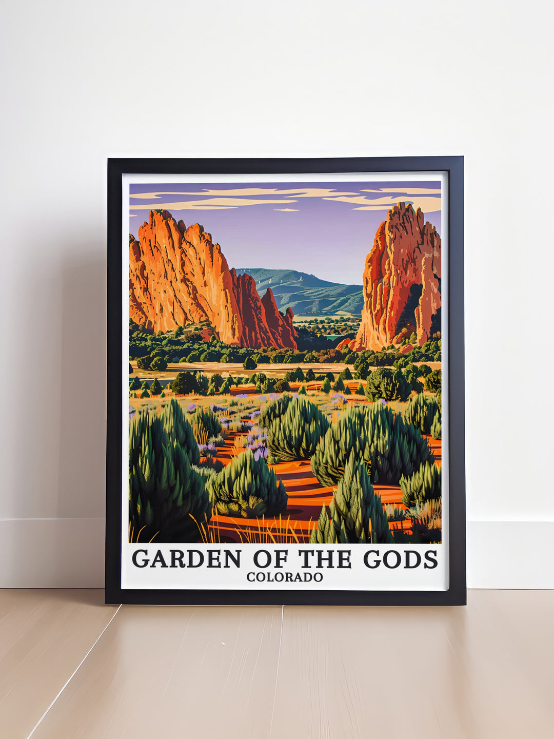 Bring the natural beauty of Colorado into your home with Gardens Gods Artwork and North Gateway Rock Colorado Springs Park Elegant Home Decor perfect for creating a bold statement and bringing the outdoors into your living space.