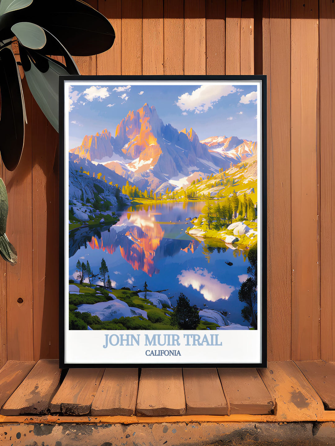 Highlighting the stunning scenery of the Ansel Adams Wilderness, this travel poster features dramatic landscapes and diverse ecosystems. Ideal for photography enthusiasts and outdoor adventurers, this piece brings the essence of the wilderness into your home.