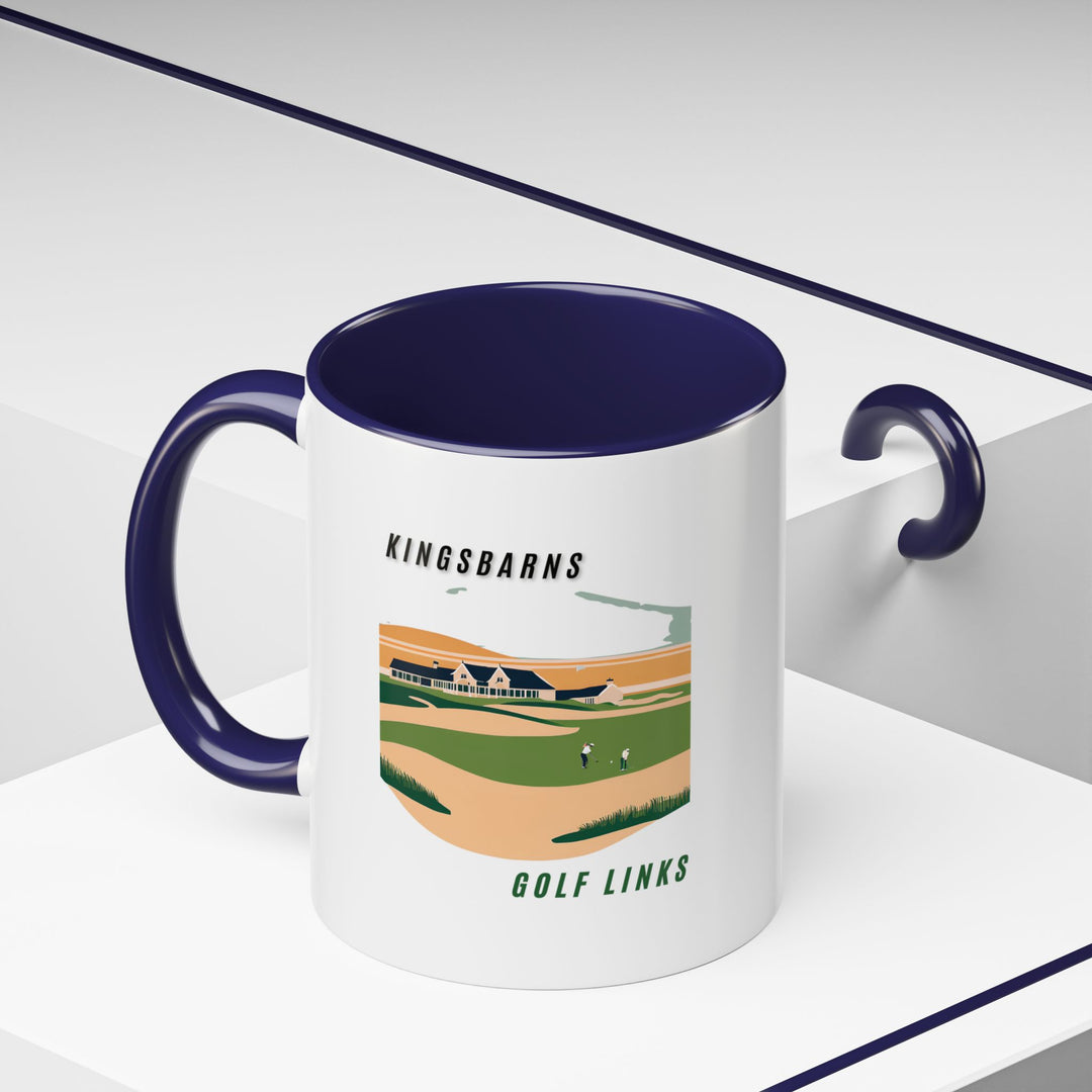 This Kingsbarns Golf Links mug highlights the course’s prestige and natural wonders with vibrant designs. Dishwasher-safe and durable, it is perfect for hot drinks and makes a thoughtful gift or collector’s item for fans of Kingsbarns.