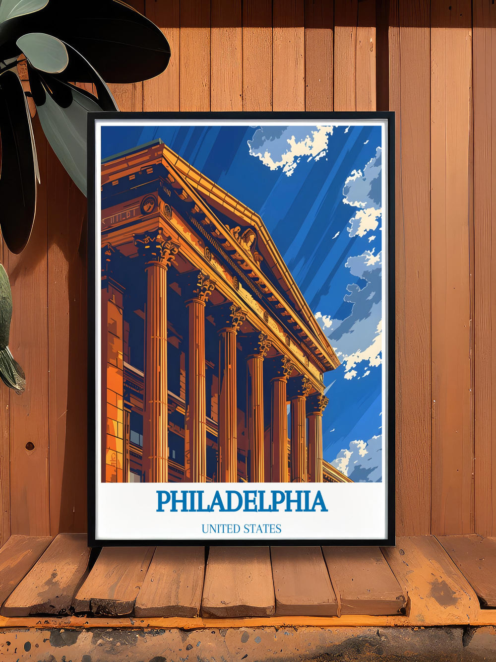 Stunning Philadelphia Museum of Art artwork ideal for adding a touch of cultural elegance to your living space