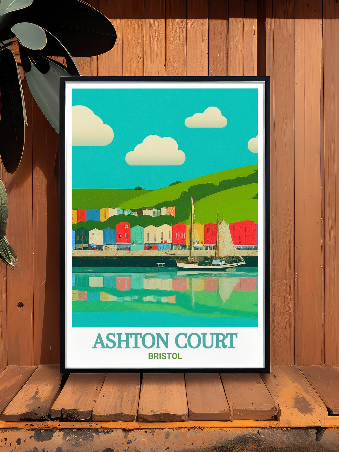 Bristol Harbour Modern Decor and Ashton Court MTB Poster create a striking contrast of adventure and serenity. These prints are ideal for those who love both the outdoors and the elegant charm of historic harbours.