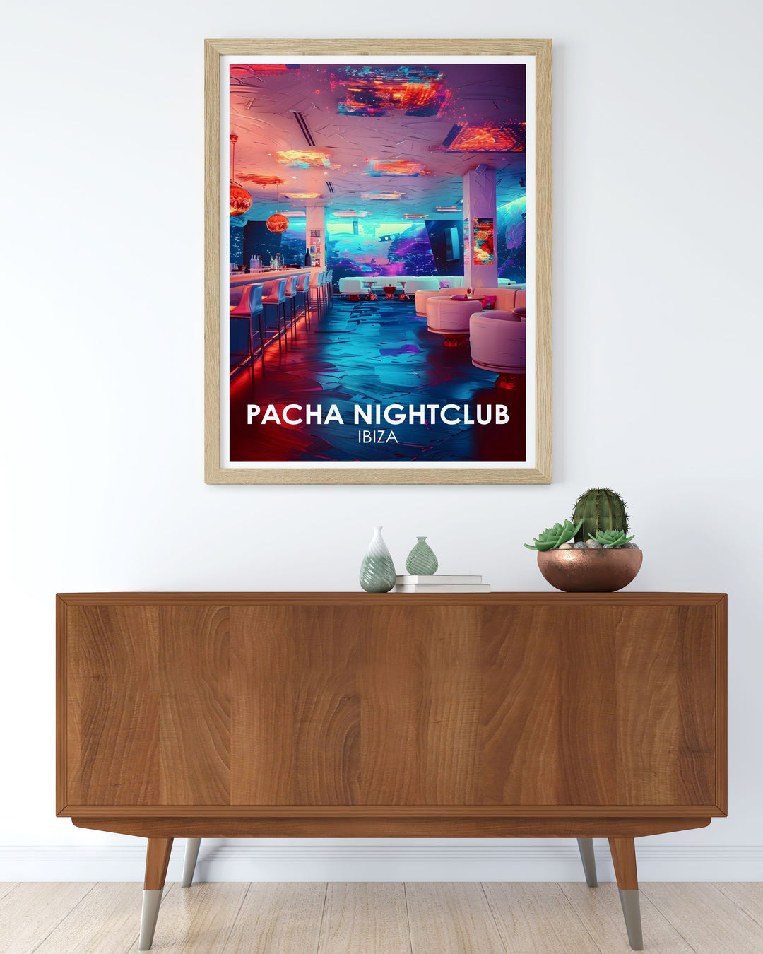 Dance music posters and Vip Experience prints highlighting the iconic scenes of Pacha Ibiza and Eden Nightclub a stylish addition to any modern home or office space