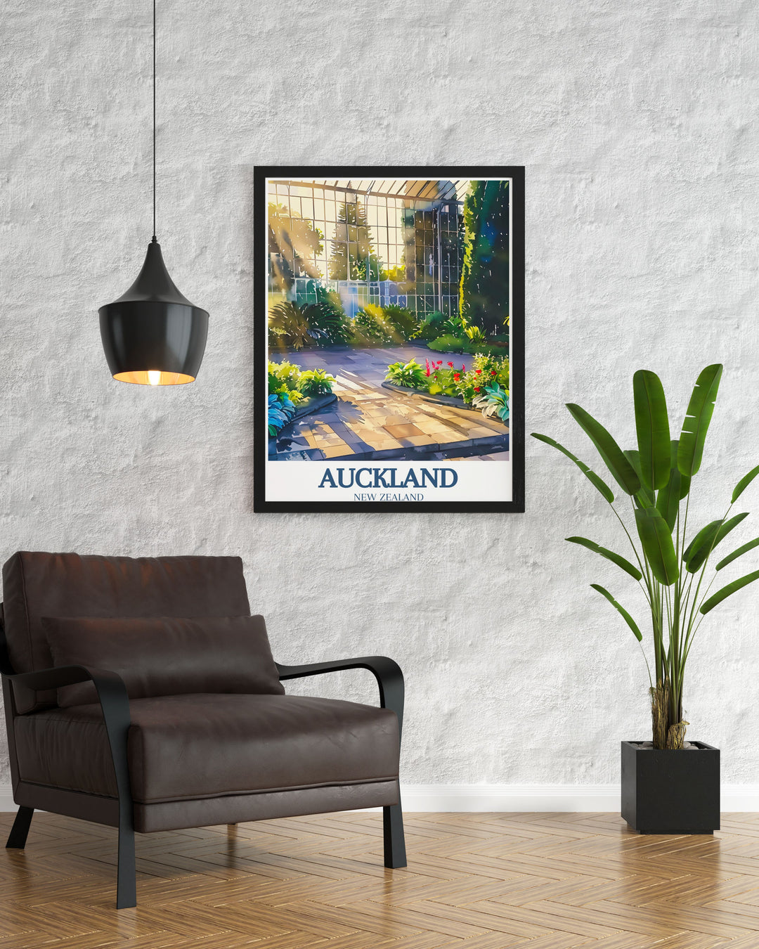 Auckland wall art featuring the stunning Auckland Domain, designed to bring a sense of natural beauty and historical charm to your home decor.