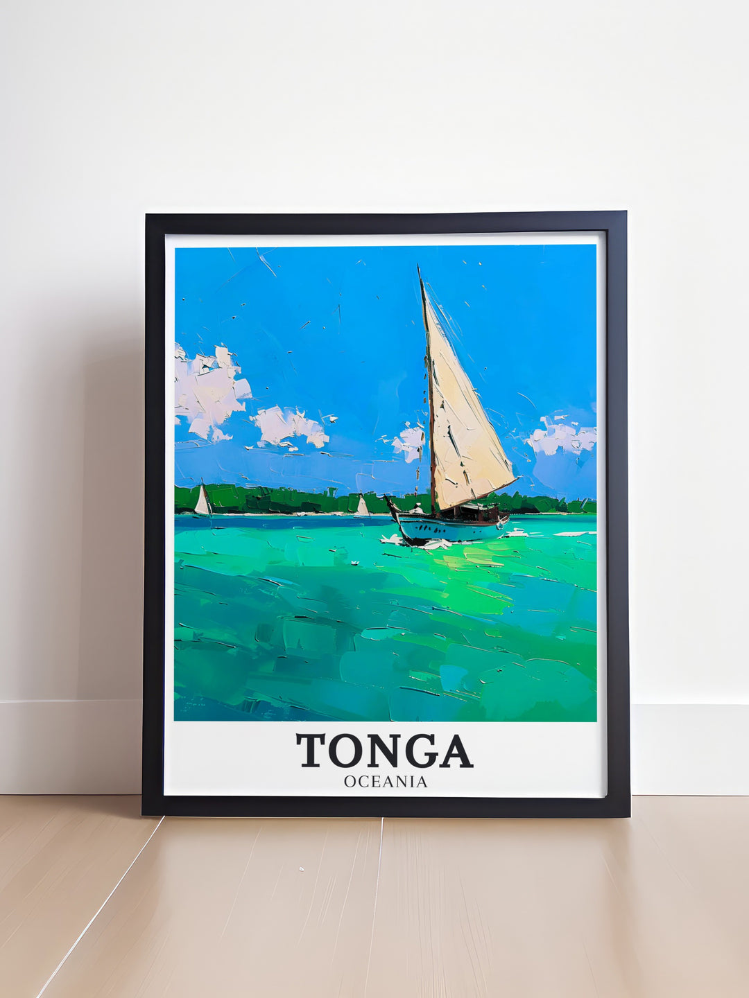 Tongatapu Tonga Islands wall art combines vibrant island scenes with elegant design for a perfect addition to any home decor