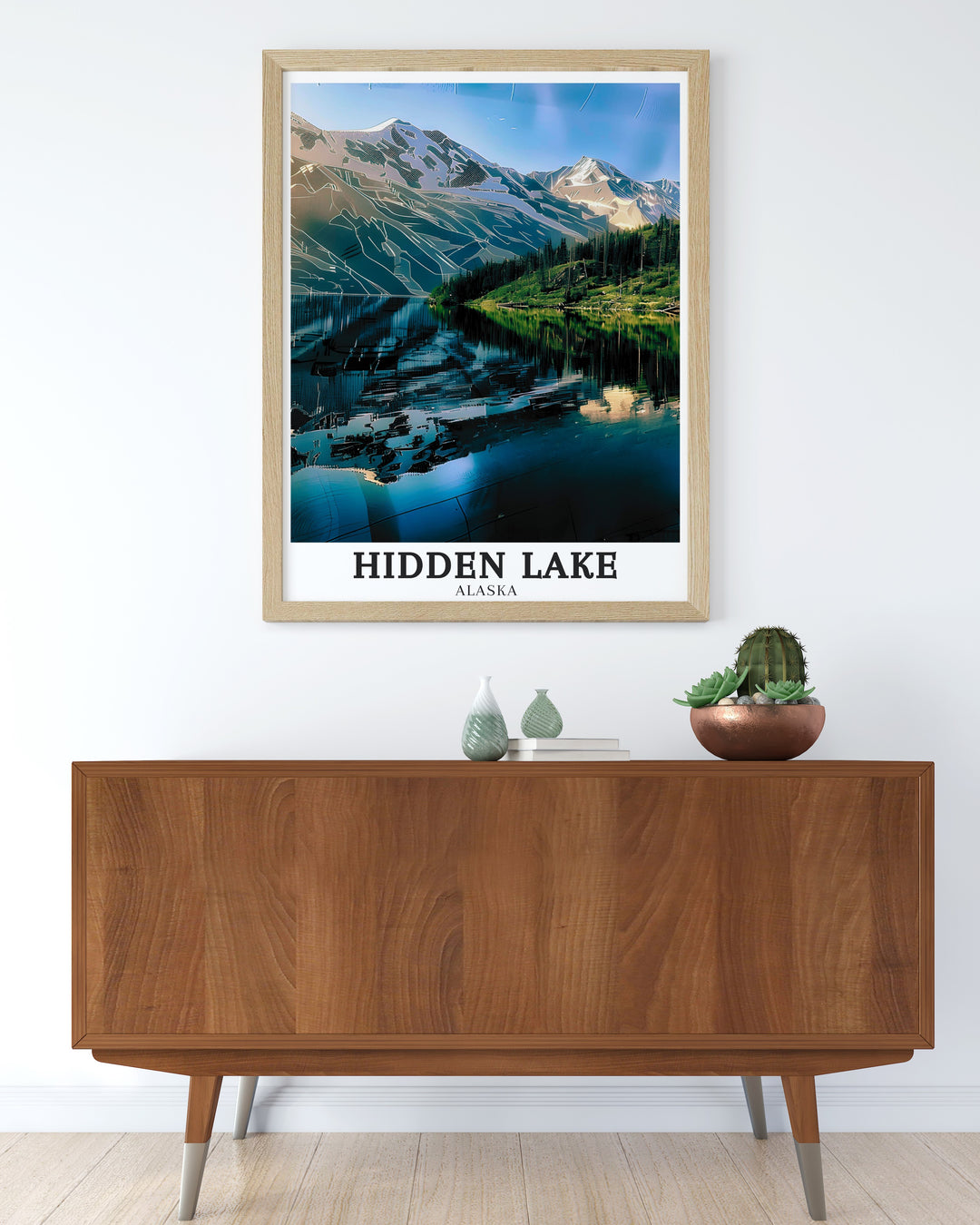 Kenai National Wildlife Refuge travel poster offering a stunning view of the untouched landscapes and diverse wildlife found in Alaska. This detailed print brings the vastness of the refuge into your home, perfect for nature lovers and those who appreciate the wild beauty of the outdoors.