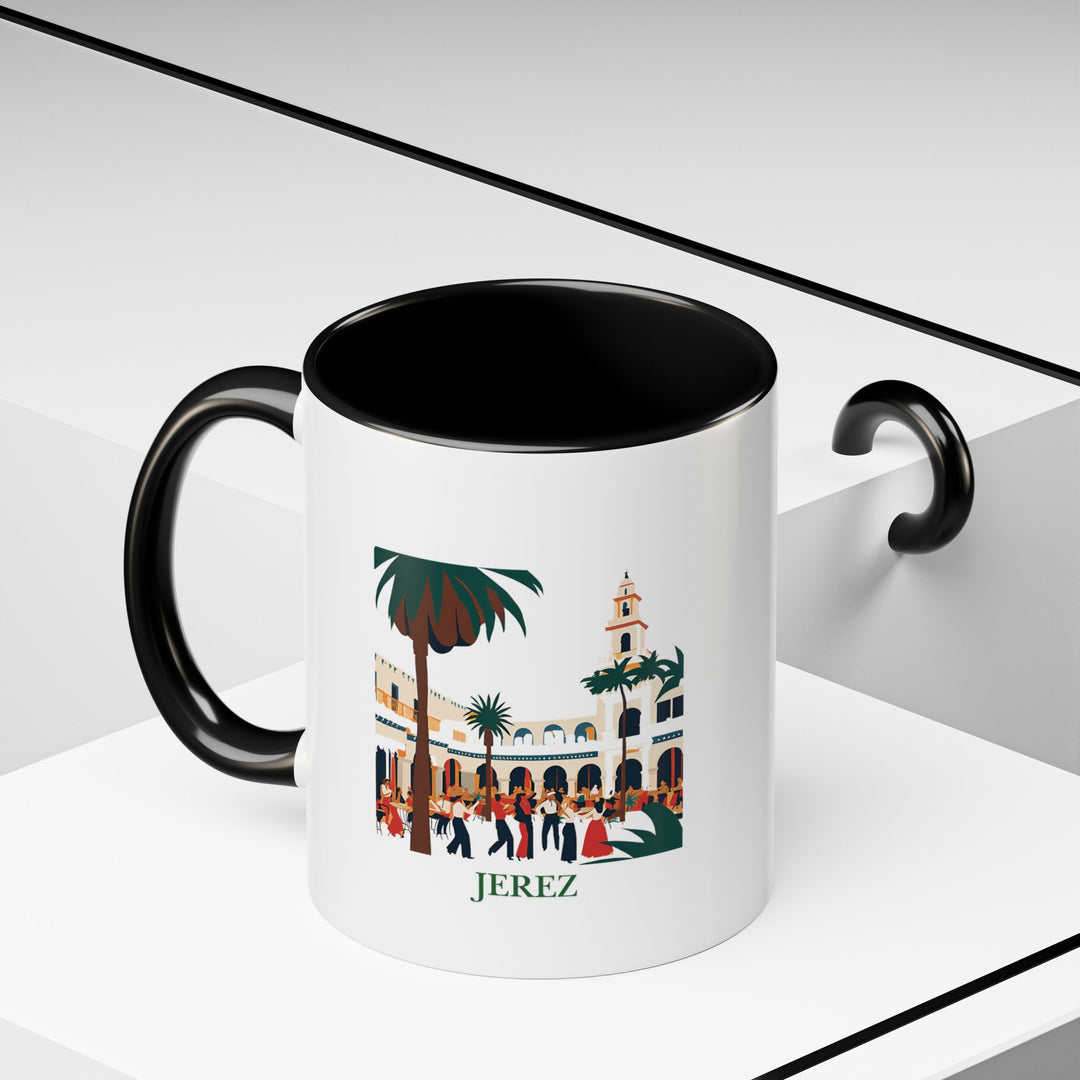 This Jerez Spain mug highlights the city’s cultural elegance and natural wonders with vibrant designs. Dishwasher-safe and durable, it is perfect for hot drinks and makes a thoughtful gift or collector’s item for fans of Jerez.