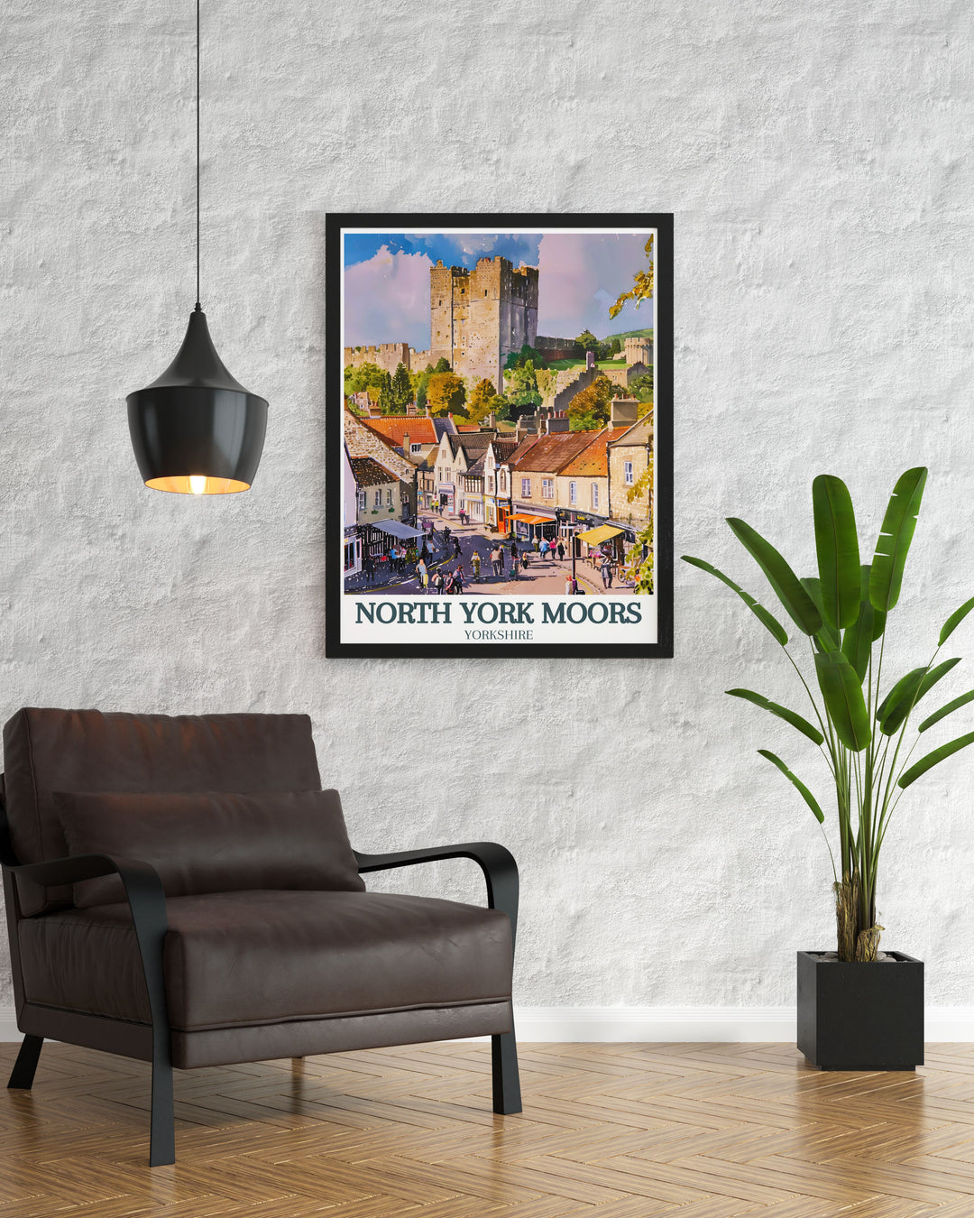 Elevate your interior decor with our Yorkshire print collection including North York Moors art and Helmsley Castle print stunning prints for modern decor perfect wall decor or framed prints for your living room.