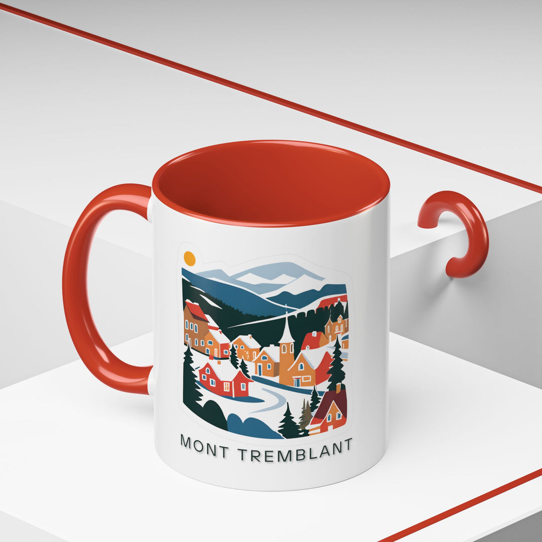 This Mont Tremblant mug highlights the region’s elegance and scenic beauty with bold designs. Dishwasher-safe and durable, it is perfect for hot drinks and makes a thoughtful gift or collector’s item for fans of Mont Tremblant.