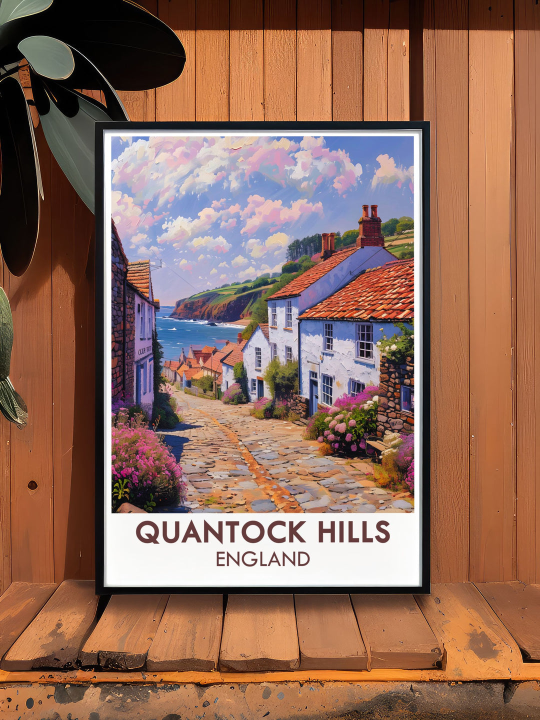 Nether Stowey wall art capturing the enchanting landscapes of Quantock Hills and Somerset AONB a timeless piece that brings the natural beauty of the Quantocks and the Bristol Channel into your home decor.