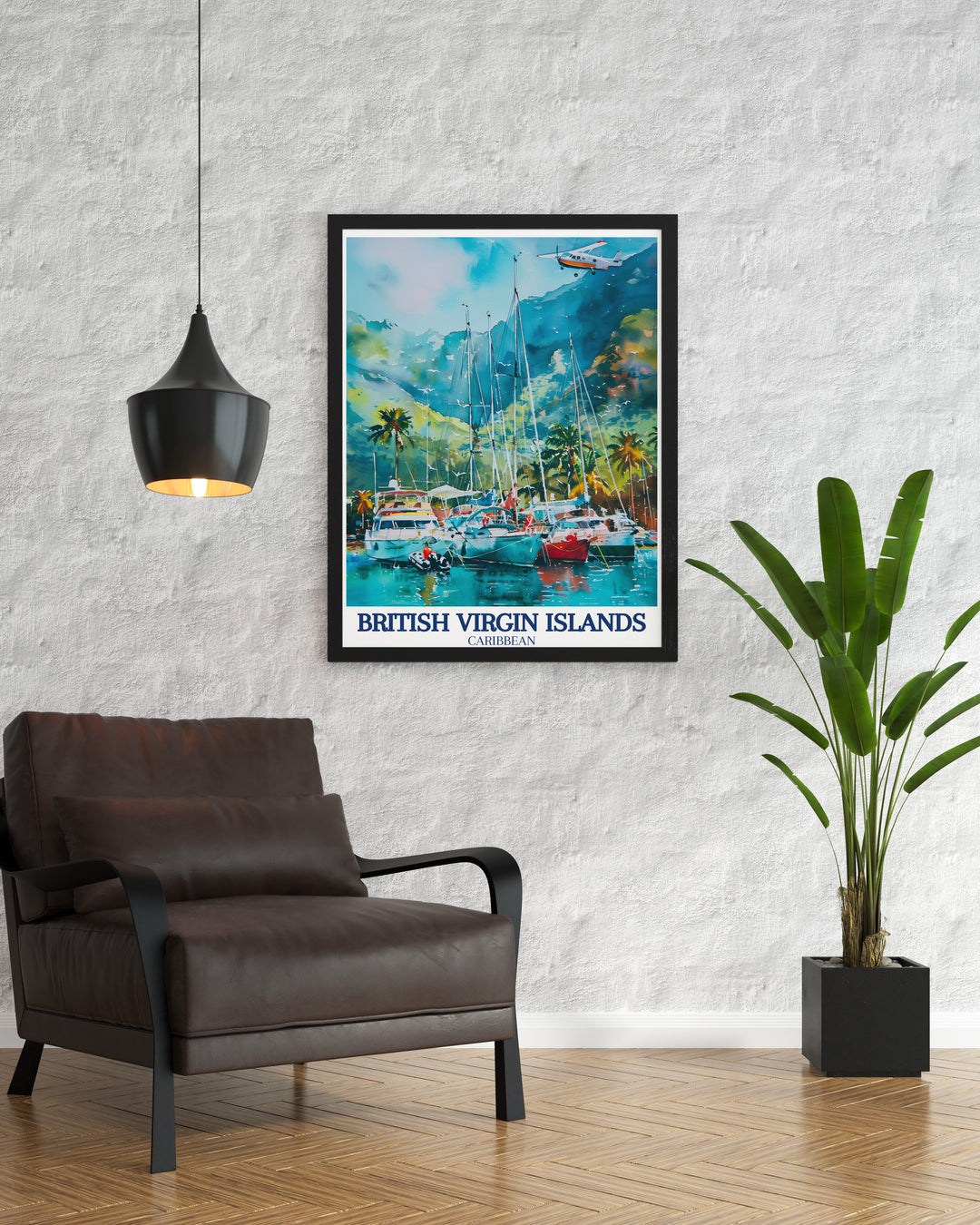 Sage Mountain National Park Wall Art focusing on the natural beauty and panoramic views of the Virgin Islands highest point. A stunning addition to any collection of Caribbean art.