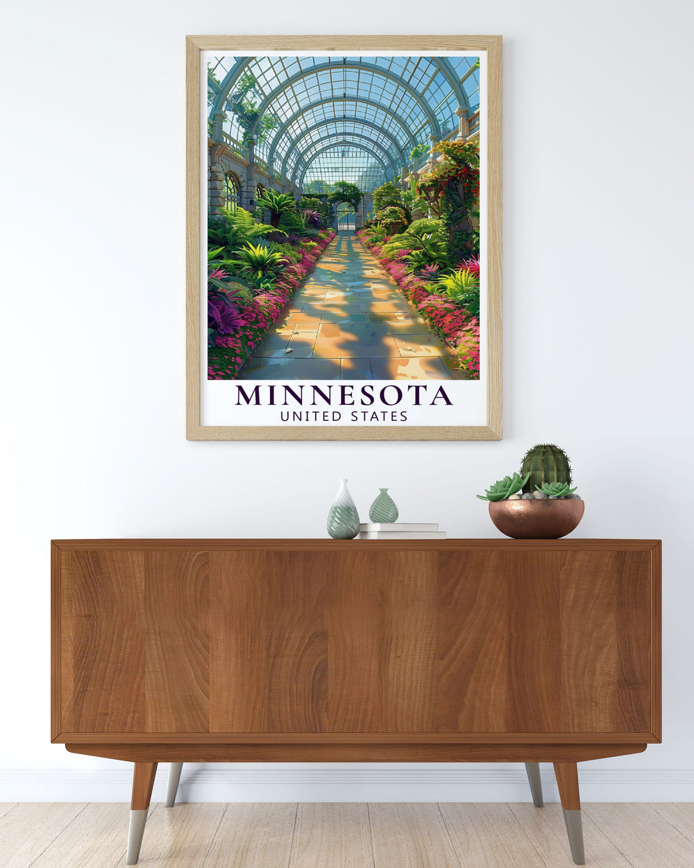 Como Park Zoo and Conservatory Modern Prints capturing the stunning gardens and architecture of this iconic Minnesota destination ideal for enhancing any room with Minnesota Travel art.