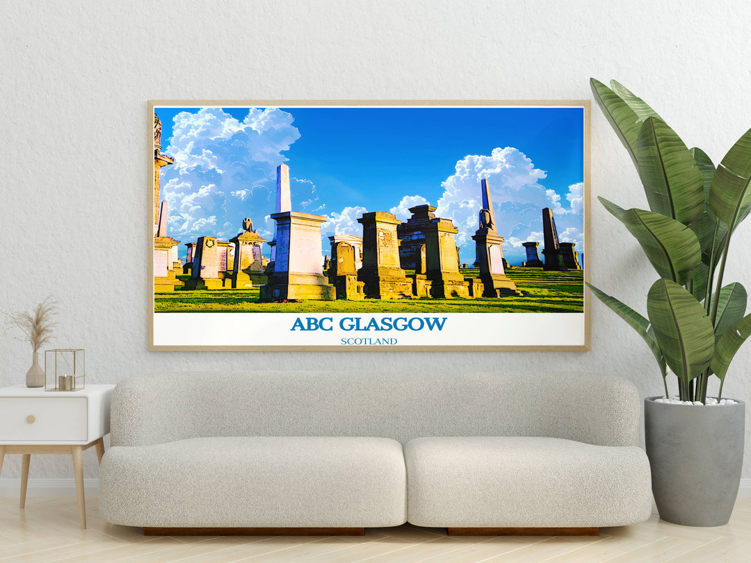 Vibrant print of ABC Glasgow capturing the essence of the citys lively music scene and iconic architecture. Perfect for music lovers and Glasgow enthusiasts.