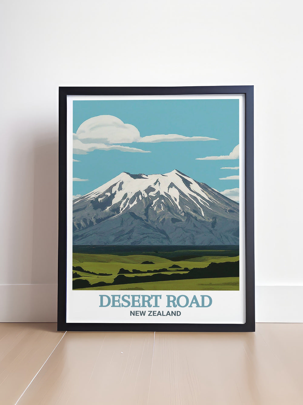 Colorful Desert Road Poster brings energy and life into your home decor while Mount Ruapehu Framed Prints add a touch of elegance with their serene portrayal of New Zealands highest mountain perfect for elevating any space with art.