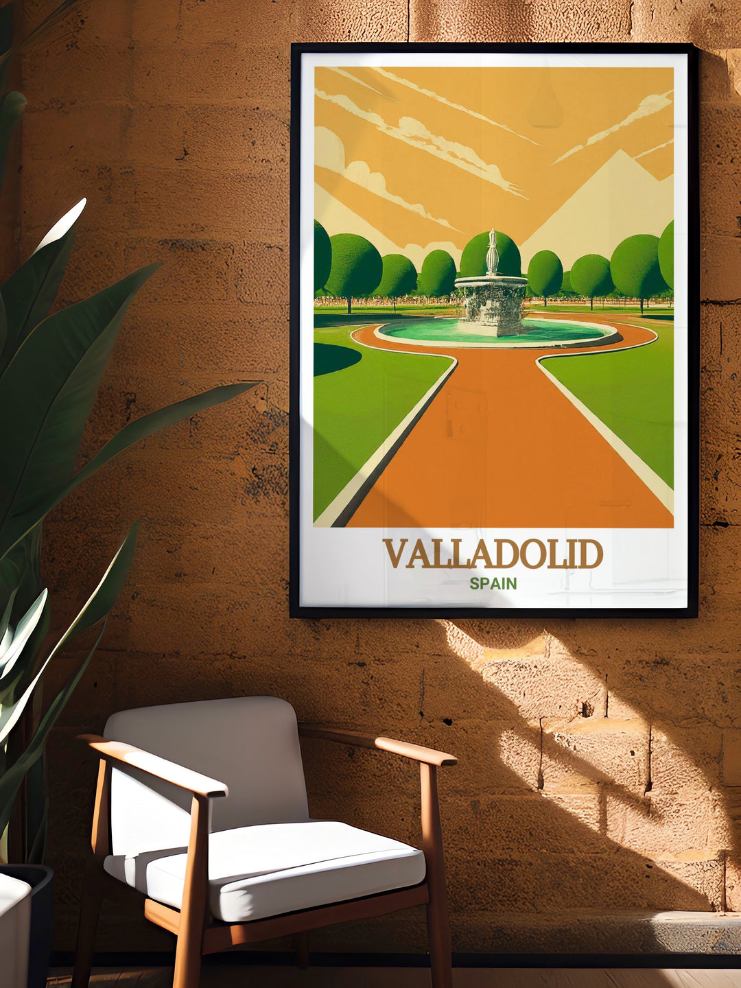 Celebrate the natural beauty of Campo Grande Park in Valladolid with this art print. Known for its peaceful surroundings and scenic beauty, it makes the perfect addition to any home looking for elegant and calming décor. Spain travel enthusiasts and nature lovers alike will appreciate this captivating wall art.