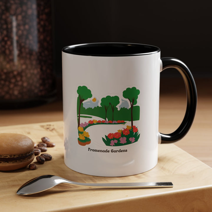 A beautifully designed Promenade Gardens Guyana Mug inspired by Georgetown’s serene gardens. Perfect for gifting, it is dishwasher-safe, microwave-safe, and durable.