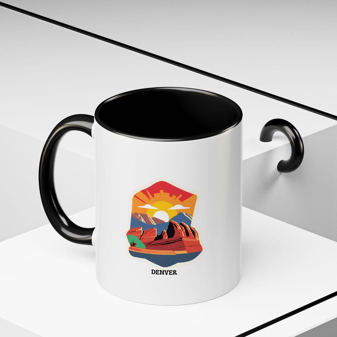 Celebrate Denver’s vibrant culture with this ceramic mug showcasing detailed city-inspired artwork. Dishwasher safe and perfect for daily use, it is an excellent gift or keepsake for fans of the Mile-High City’s landmarks and charm.