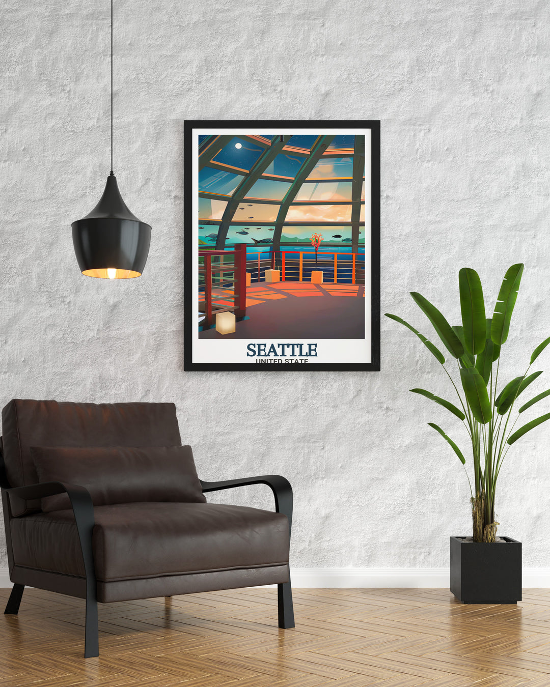 A detailed Seattle skyline canvas art, capturing the energy of the city and its waterfront. Ideal for those who appreciate the Pacific Northwest, this print makes for a striking centerpiece in any home.