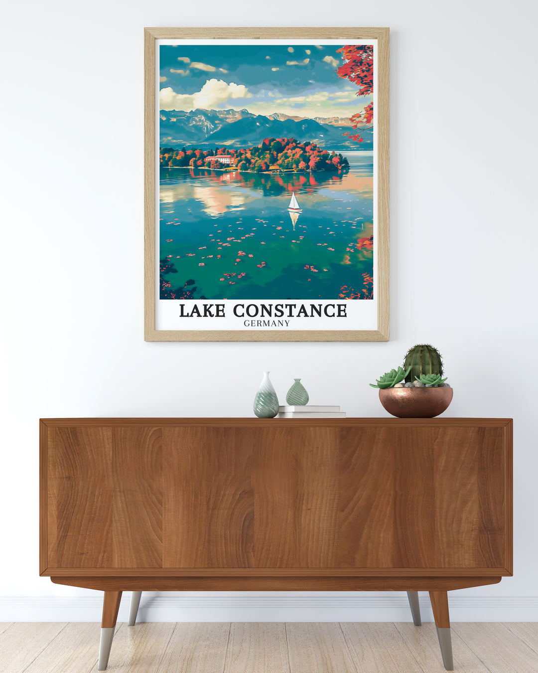 Mainau Island travel wall art showcasing the vibrant gardens and lush landscapes of Lake Constance. These art pieces are a beautiful addition to home decor, offering a visual escape to the tranquil beauty of Mainau Island. Ideal for nature lovers, these prints bring the charm of Europe into your living space.