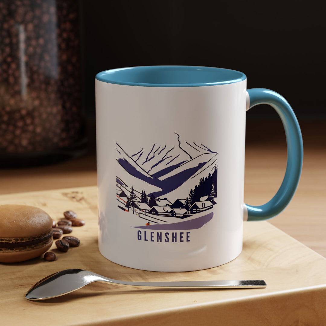 Experience Glenshee’s beauty with this artistic mug featuring bold designs inspired by the Highlands. Crafted from high-quality ceramic, it is dishwasher-safe and perfect for coffee or tea lovers who appreciate scenic art.