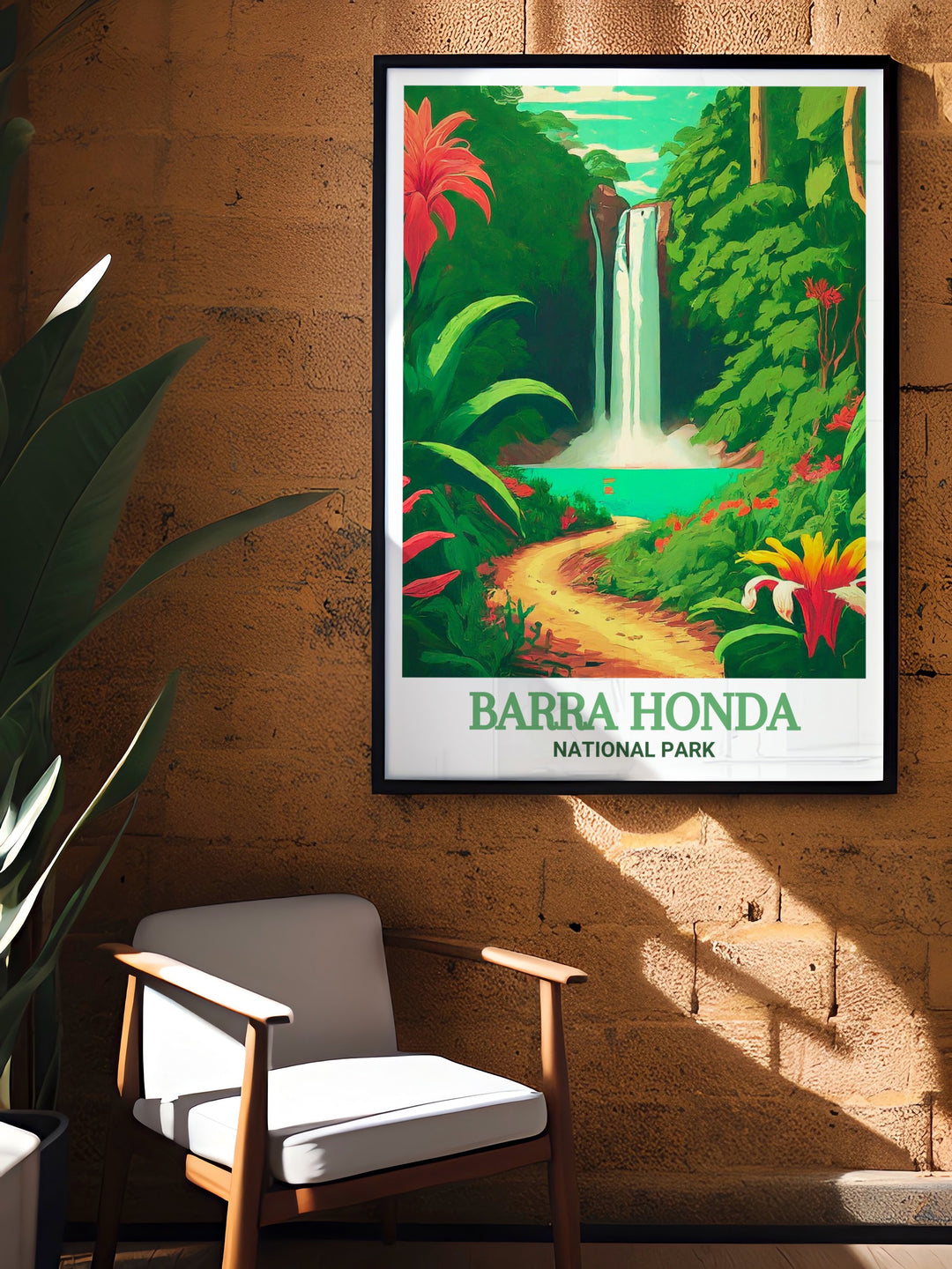 Barra Honda Poster brings the mystery and allure of Barra Honda National Park into your living space. This Costa Rica print is ideal for those who appreciate the unique geological formations and ancient caves that make this park one of the most fascinating destinations in Costa Rica.