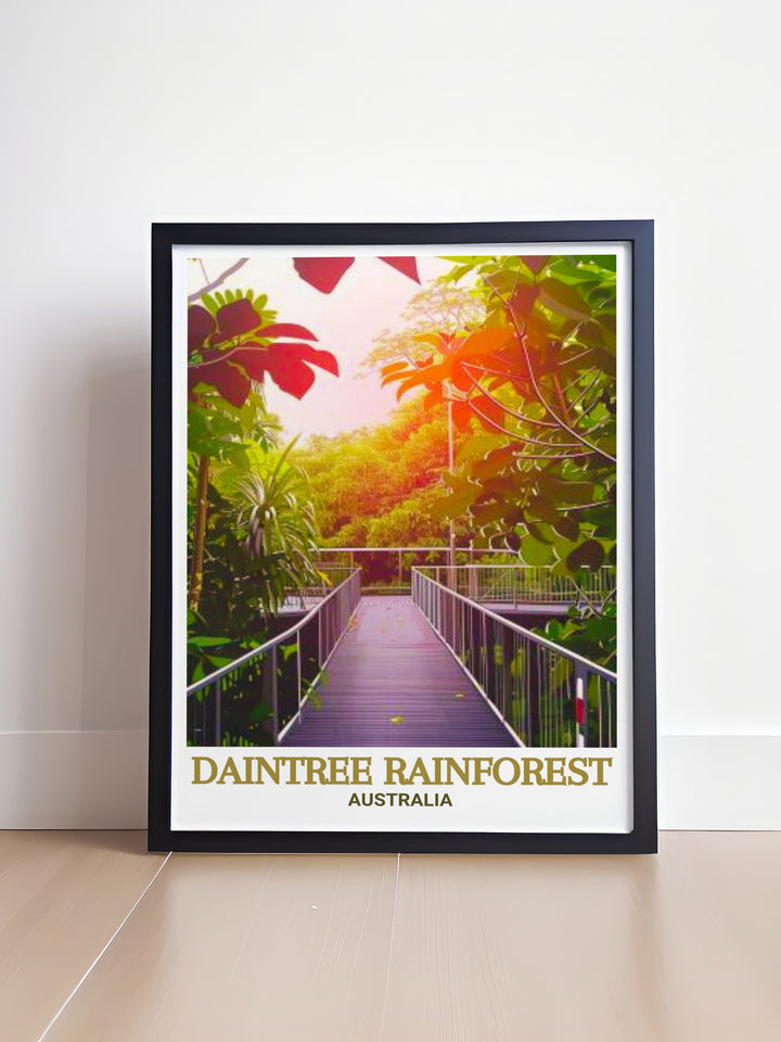 Stunning Daintree Discovery Centre modern prints perfect for adding a touch of sophistication to your home or office space