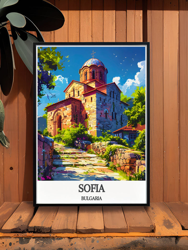 High quality Sofia Photo of BULGARIA Rila Monastery showcasing its magnificent architecture and natural beauty perfect for any wall in your home or office.