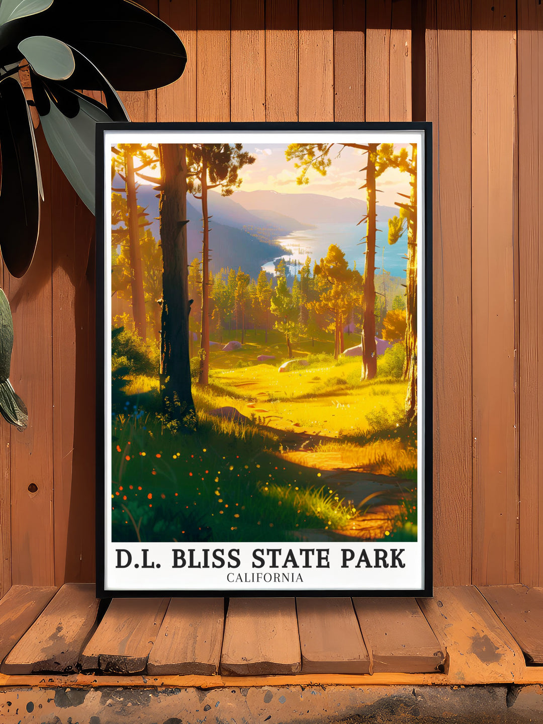 Bring the outdoors inside with our Emerald Bay Lake Tahoe artwork showcasing the iconic views of Bliss State Park. These California State Parks prints are ideal for those who appreciate natures beauty and want to create a serene and peaceful living environment