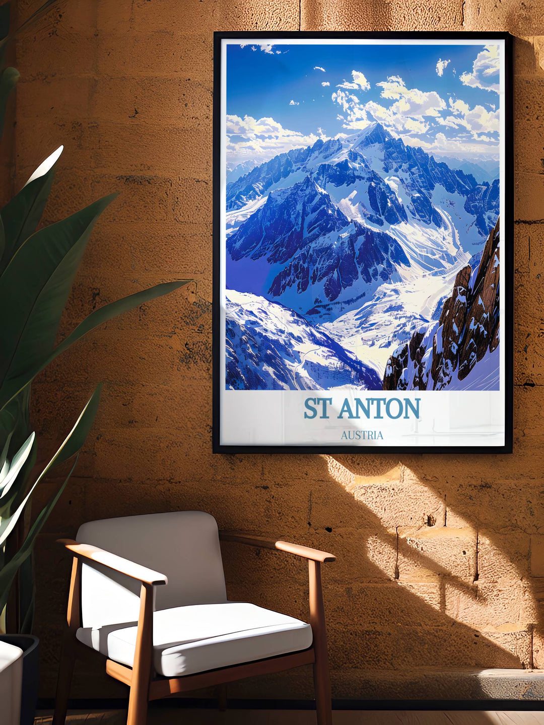 Valluga Mountain Elegant Home Decor and St Anton Poster Print are perfect for creating a cozy alpine retreat in your home. These prints are designed to inspire adventure and bring the majestic scenery of the Alps into your space.