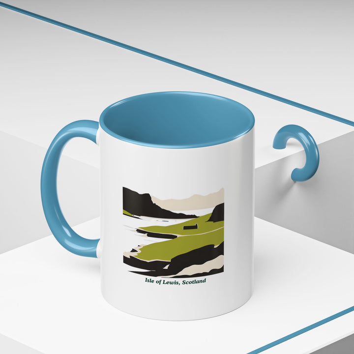 Ideal for anyone who loves the Isle of Lewis or Scotland, this mug features artwork inspired by the island’s stunning scenery. Perfect for everyday use, it’s both dishwasher and microwave safe for added practicality.