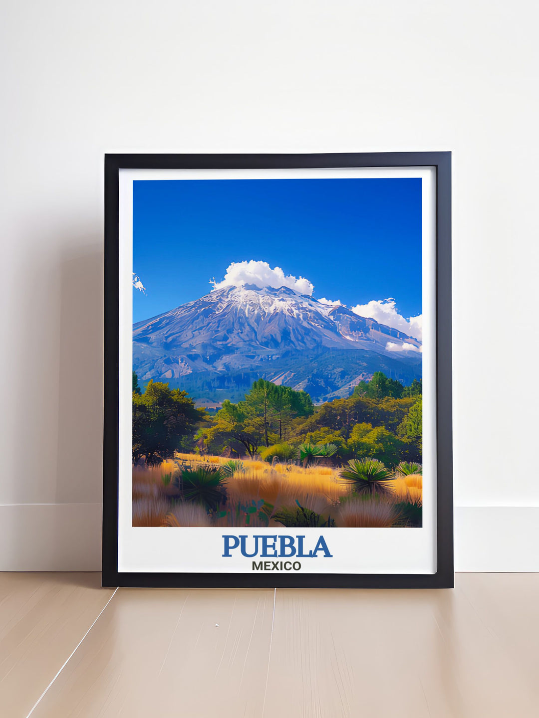 Personalized Puebla Art Print ideal for anniversary gifts birthday gifts and Christmas gifts La Malinche Perfect Wall Decor capturing the essence of Mexicos natural wonders and adding an elegant touch to any home decor
