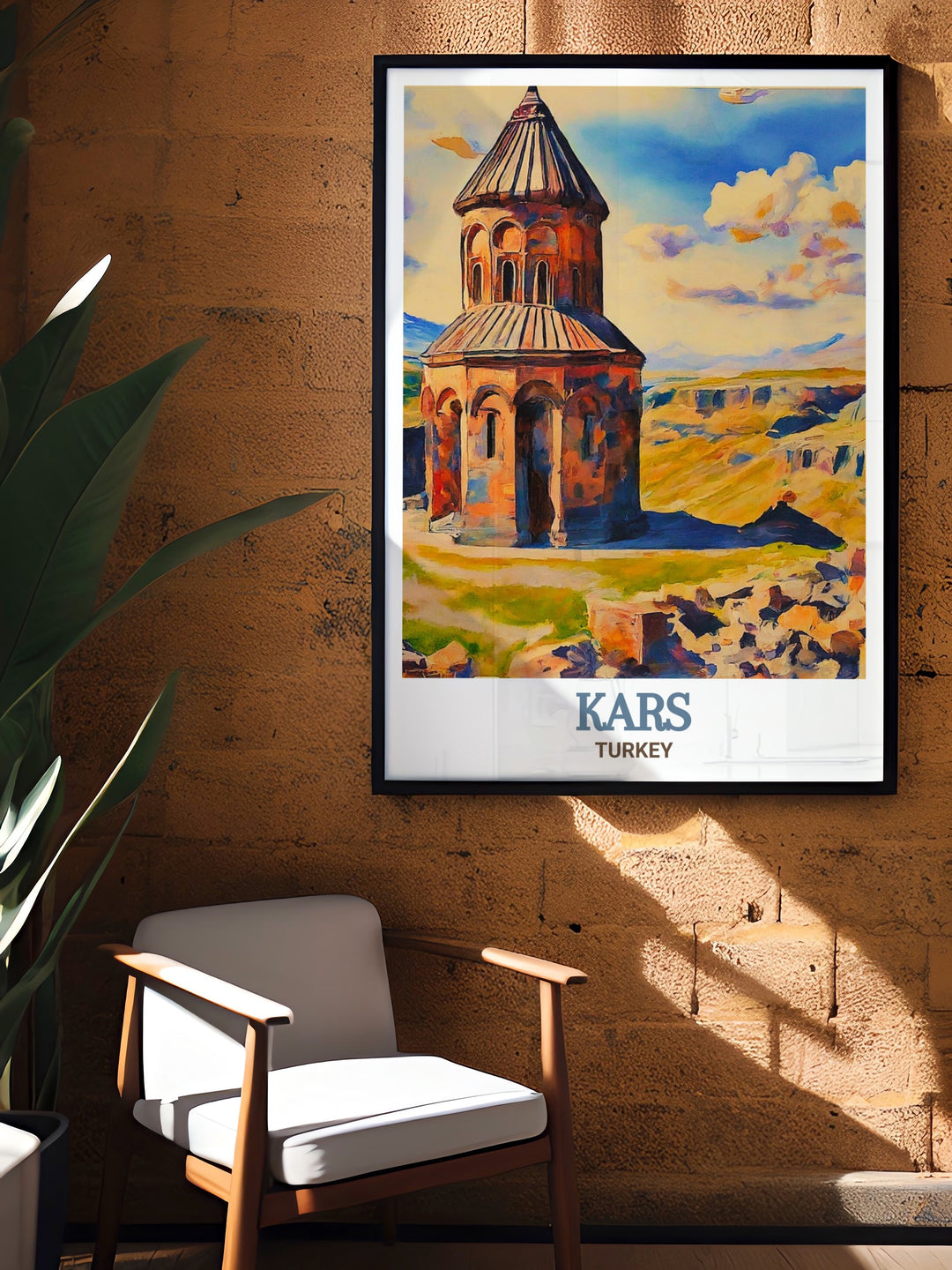 Transform your living space with Turkey wall decor featuring Ani Ruins in Kars these modern prints are perfect for adding a historical touch to any room with their intricate details and stunning depiction of ancient Turkish architecture in elegant art prints