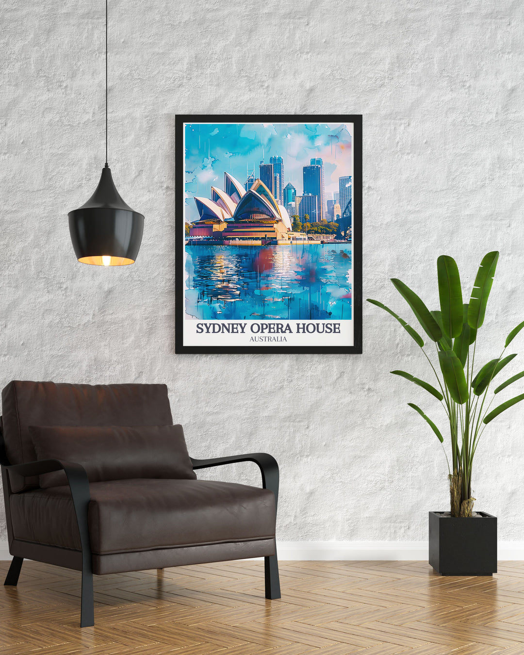 Sydney Harbour Harbour Bridge modern prints perfect wall decor for those who love Australia Posters and the vibrant atmosphere of Sydneys most famous harbour landmarks