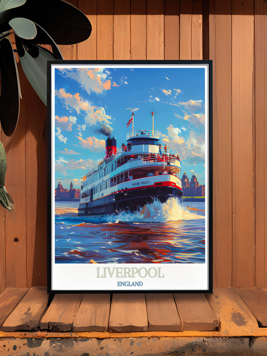 Perfect for electronic music lovers the Cream Liverpool Poster captures the legendary nights at Cream Liverpool nightclub and the spirit of Creamfields Festival an elegant addition to Mersey Ferry perfect wall decor