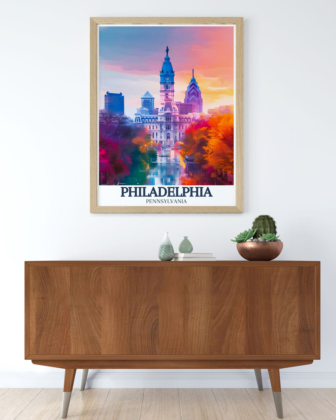 Beautiful Philadelphia photo capturing the essence of Independence National Historical Park Franklin Institute and City Hall a perfect addition to any collection of Pennsylvania posters or travel prints