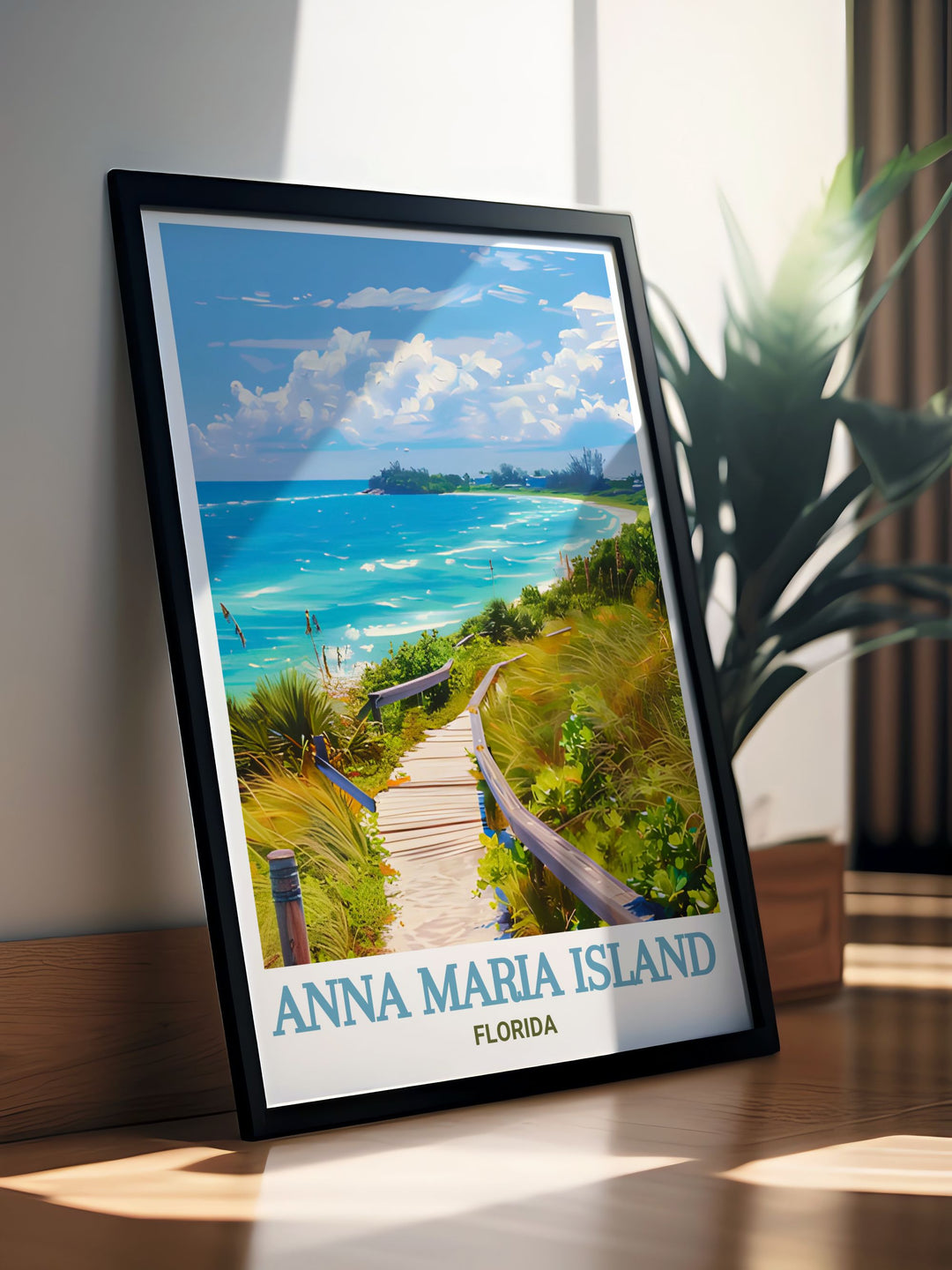 Leffis Key Preserve framed prints offer a sophisticated touch to your home decor. Featuring the peaceful landscapes of Anna Maria Island these modern art pieces highlight Floridas natural beauty and are perfect for adding a serene coastal vibe to any room.