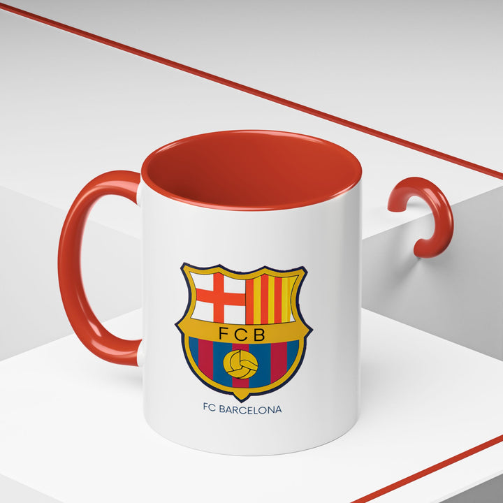 This FC Barcelona mug blends artistic beauty and practicality with intricate designs inspired by the club. Crafted from ceramic and dishwasher-safe, it’s ideal for coffee or tea lovers and makes an excellent gift.