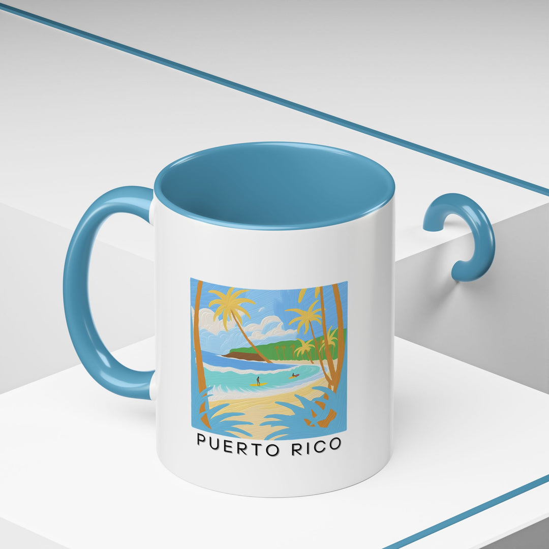 This Puerto Rico mug showcases detailed designs inspired by the island’s culture and landscapes. Ideal for coffee and tea, it’s both stylish and functional, making it a perfect gift or souvenir for anyone who loves Puerto Rico.