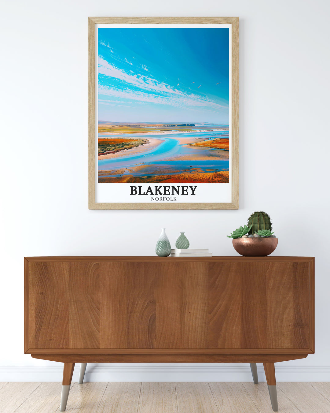 Blakeney Art Print captures the stunning views of Blakeney Harbour and the surrounding nature reserve, offering a peaceful glimpse into one of Englands most beautiful coastal regions. This artwork is ideal for home decor or as a gift for travelers.