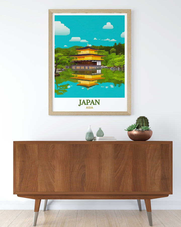 Elegant Japan Art collection includes Kyotos Kinkaku ji modern decor and Osaka gifts ideal for those who love Japanese culture add beauty and serenity to your home with our Japan artwork