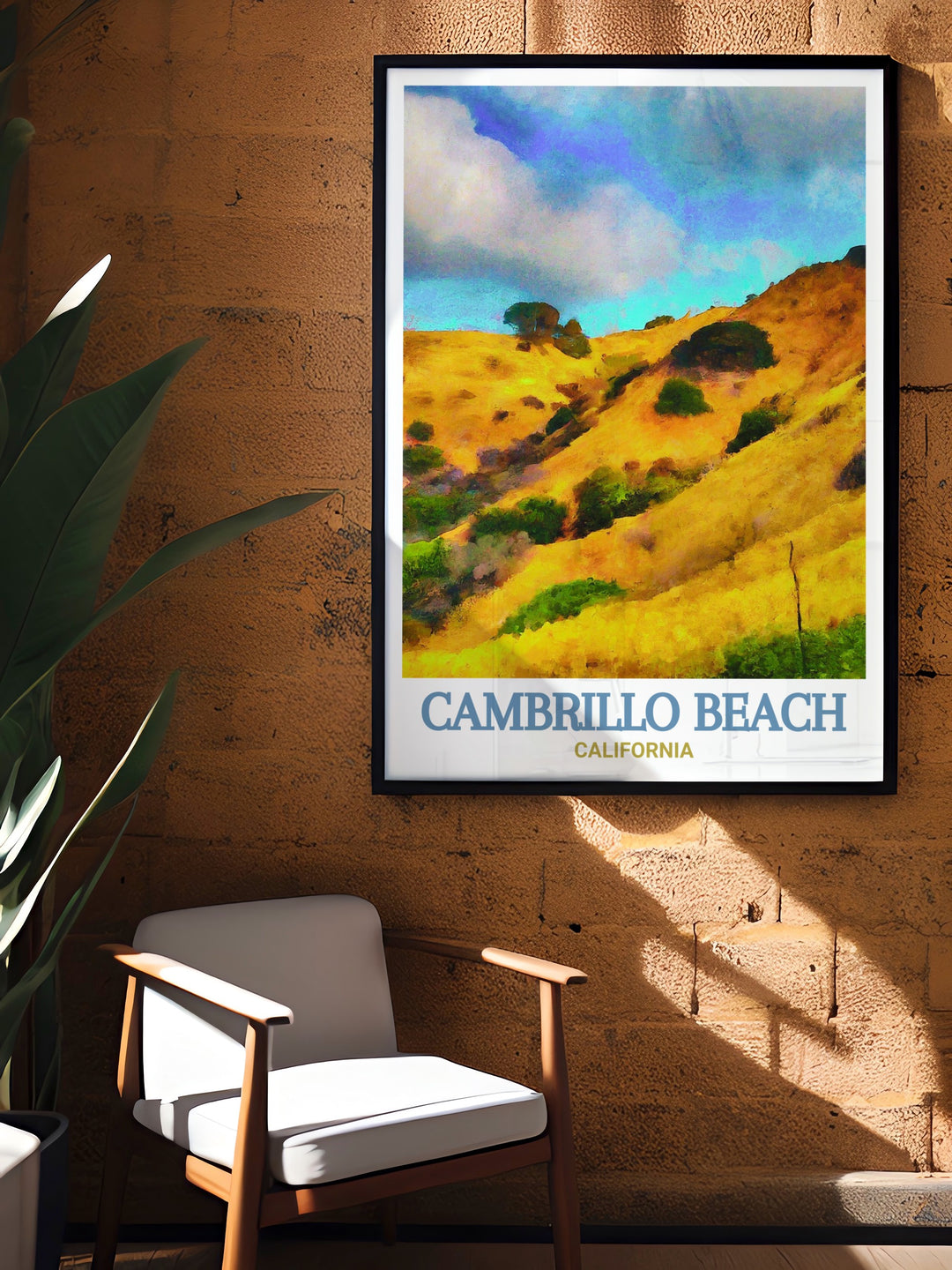 Add a touch of Californias coastal beauty to your home with Point Fermin modern prints. This artwork captures the rugged cliffs and expansive views of Point Fermin making it an excellent choice for enhancing your living room decor with elegance and style.