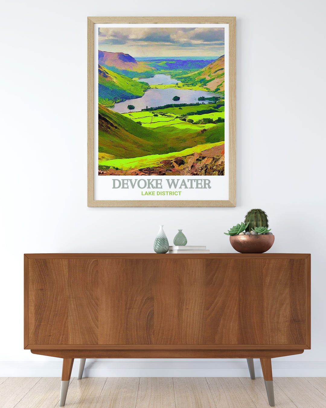 Highlighting the majestic views from Rough Crag, this canvas art brings the wild beauty of the Lake District into your living space. An ideal choice for those who love adventure and breathtaking scenery.