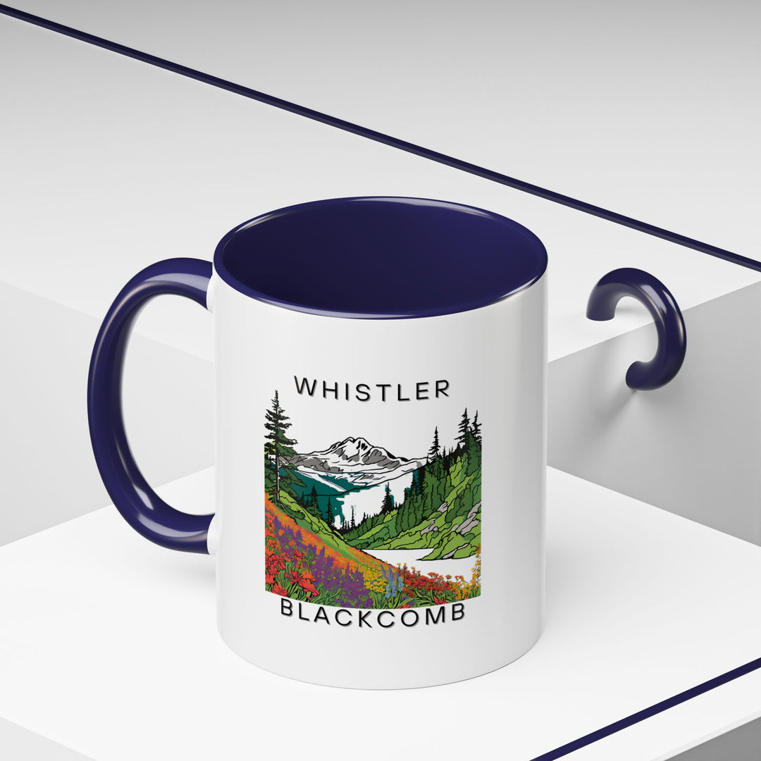 Experience the beauty of Whistler Blackcomb with this beautifully designed mug. Perfect for coffee or tea, it features artwork that captures the spirit of the resort. Durable and easy to care for, this mug is a lovely keepsake for ski enthusiasts.