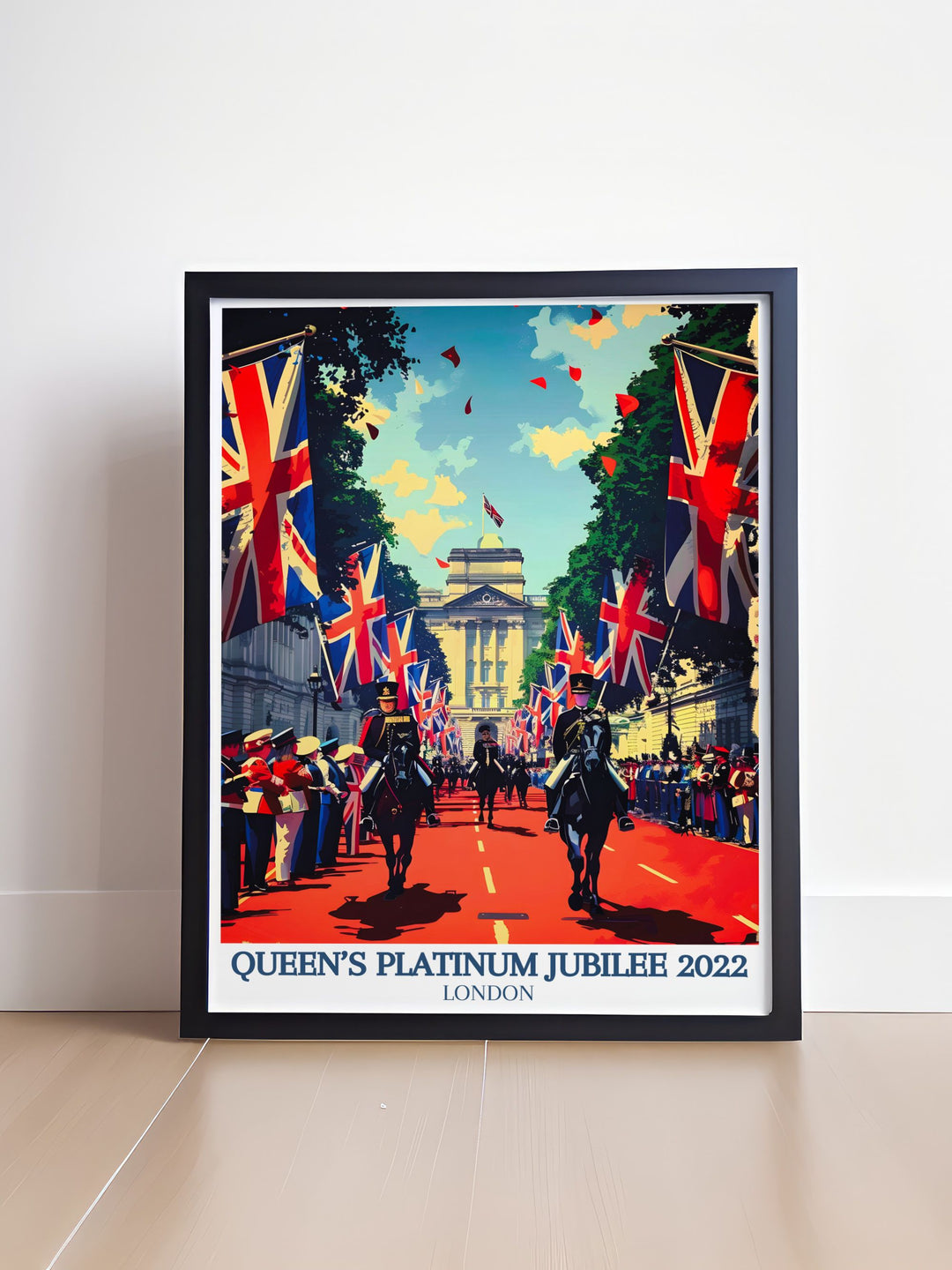 Jubilee decorations and Jubilee framed prints commemorate the grand occasion of the Queens Jubilee perfect for royal family admirers and those with a keen interest in British history