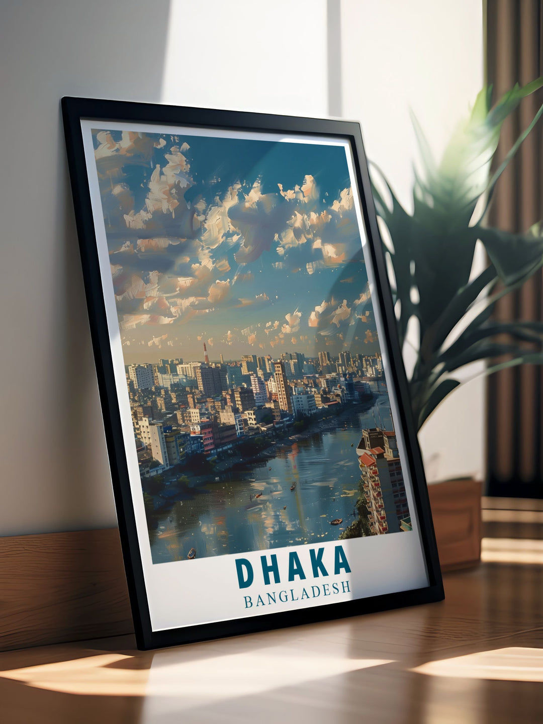 Beautifully detailed Dhaka City Map capturing the intricate layout of Bangladeshs capital. Perfect for travel enthusiasts and art lovers alike this Dhaka print offers a unique piece of home decor and a thoughtful gift option for any occasion.