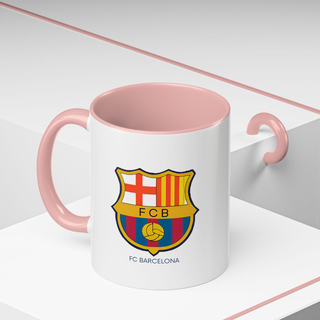 Enjoy FC Barcelona’s spirit every day with this ceramic mug showcasing detailed designs inspired by the club. Dishwasher-safe and practical, it is perfect for coffee or tea lovers and makes a meaningful keepsake.