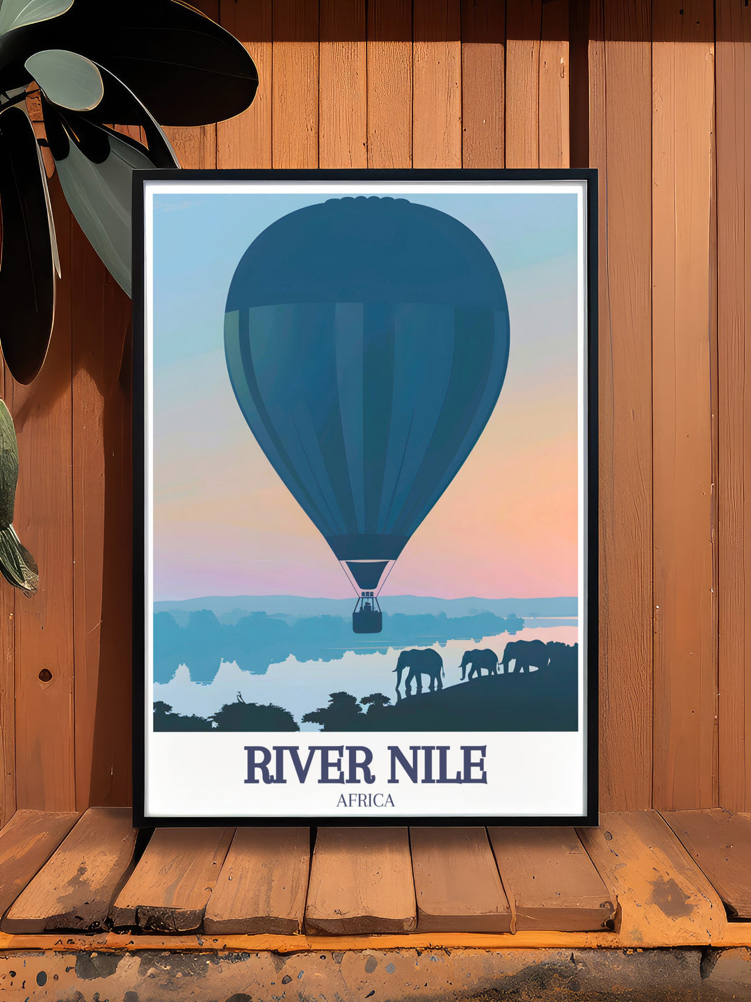 This River Nile Travel Print offers a picturesque view of the Nile as it flows through Egypt and its tributary, the White Nile. It showcases the stunning landscapes and cultural significance of the river, making it an excellent addition to any space for those who appreciate nature and ancient civilizations.