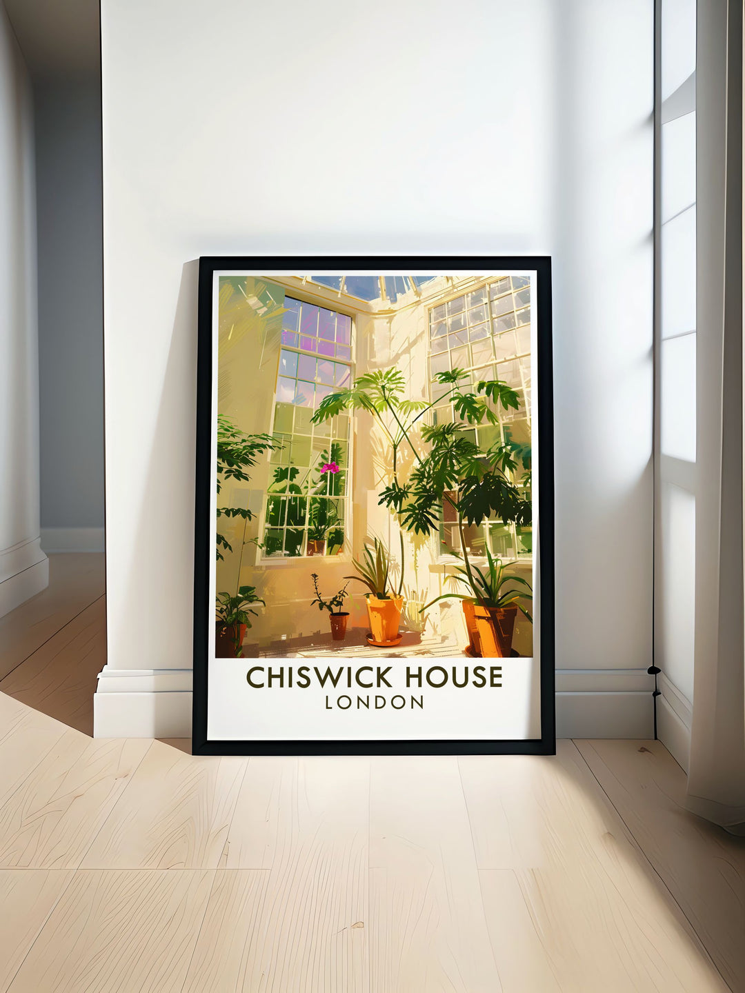 Capture the grandeur of Chiswick House, an architectural masterpiece inspired by Andrea Palladio, and bring a touch of neoclassical elegance into your home.