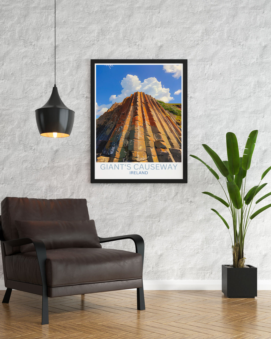 Our The Organ Pipes perfect wall decor prints are ideal for those who love natural beauty and want to celebrate the rugged landscapes of Giants Causeway.